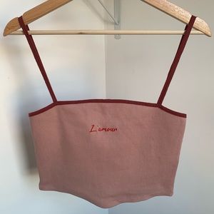 Missguided • 8 • L’Amour Cami Crop Tank Top